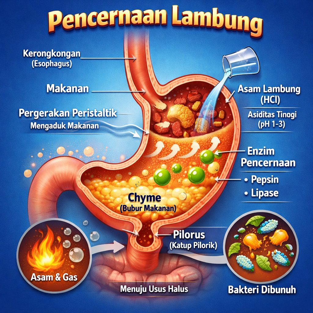 Tips Menjaga Pencernaan Lambung Tetap Sehat Setiap Hari